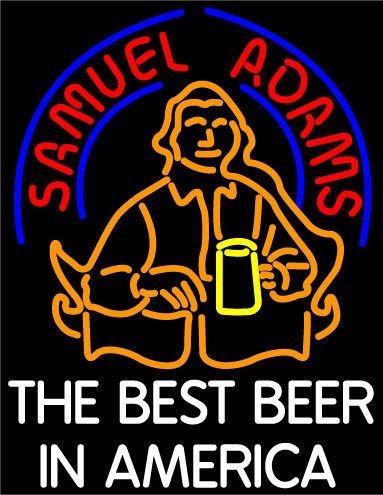 Samuel Adams The Best Beer In America Neon Sign
